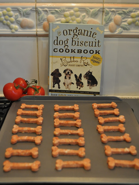 organic doggie biscuits crop